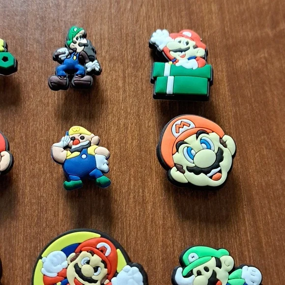 SALE Super Mario Brothers croc charm jibbitz - Picture 3 of 5